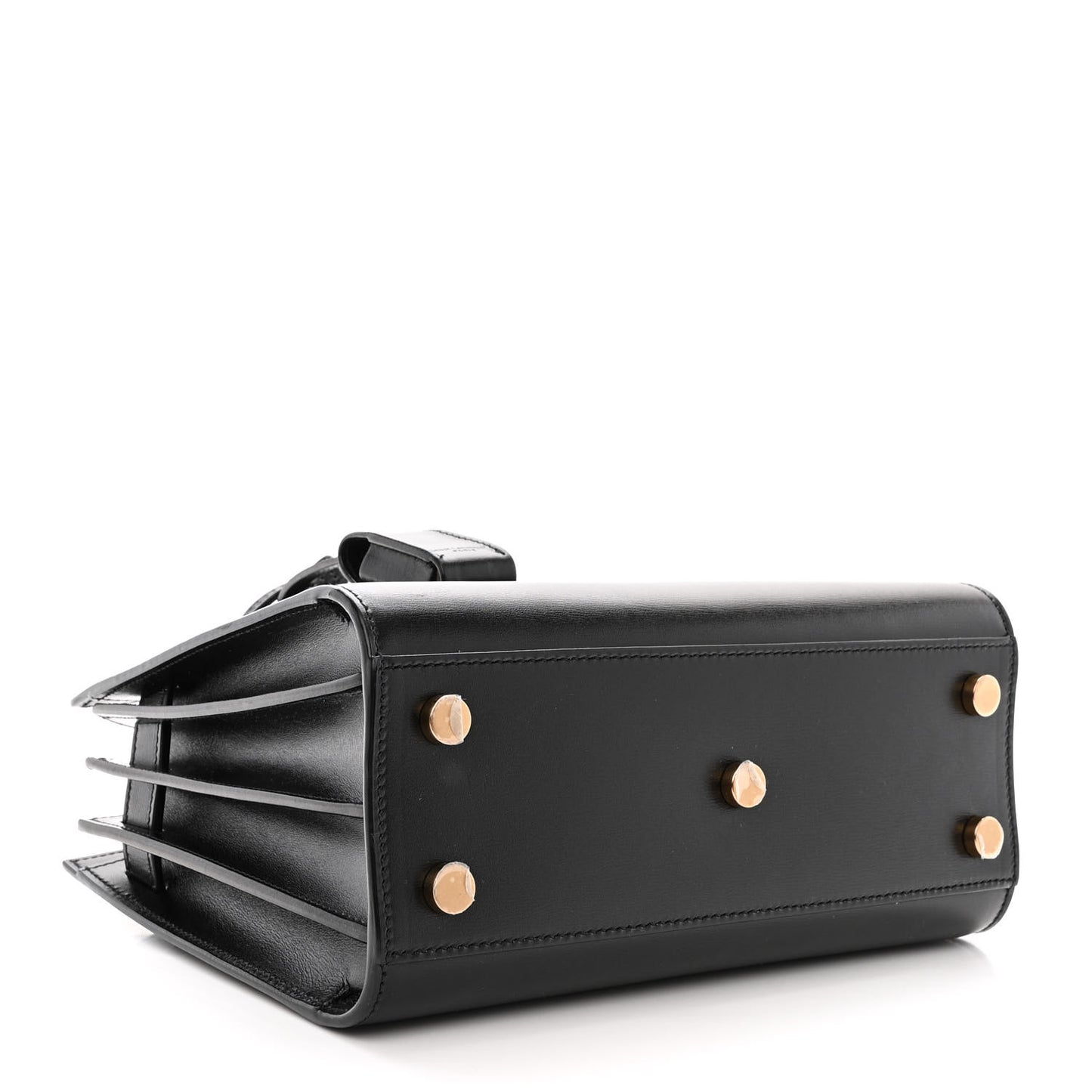 Calfskin Nano Sac De Jour Black