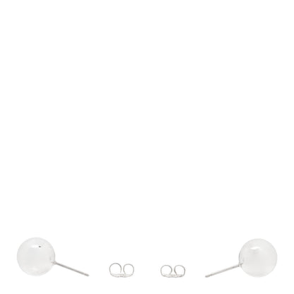 Tiffany Sterling Silver 10mm HardWear Ball Earrings 3 of 4