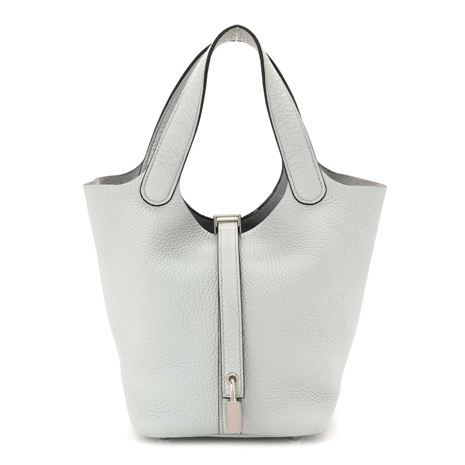 Hermes Taurillon Clemence Picotin Lock 18 PM Bleu Pale 1 of 12
