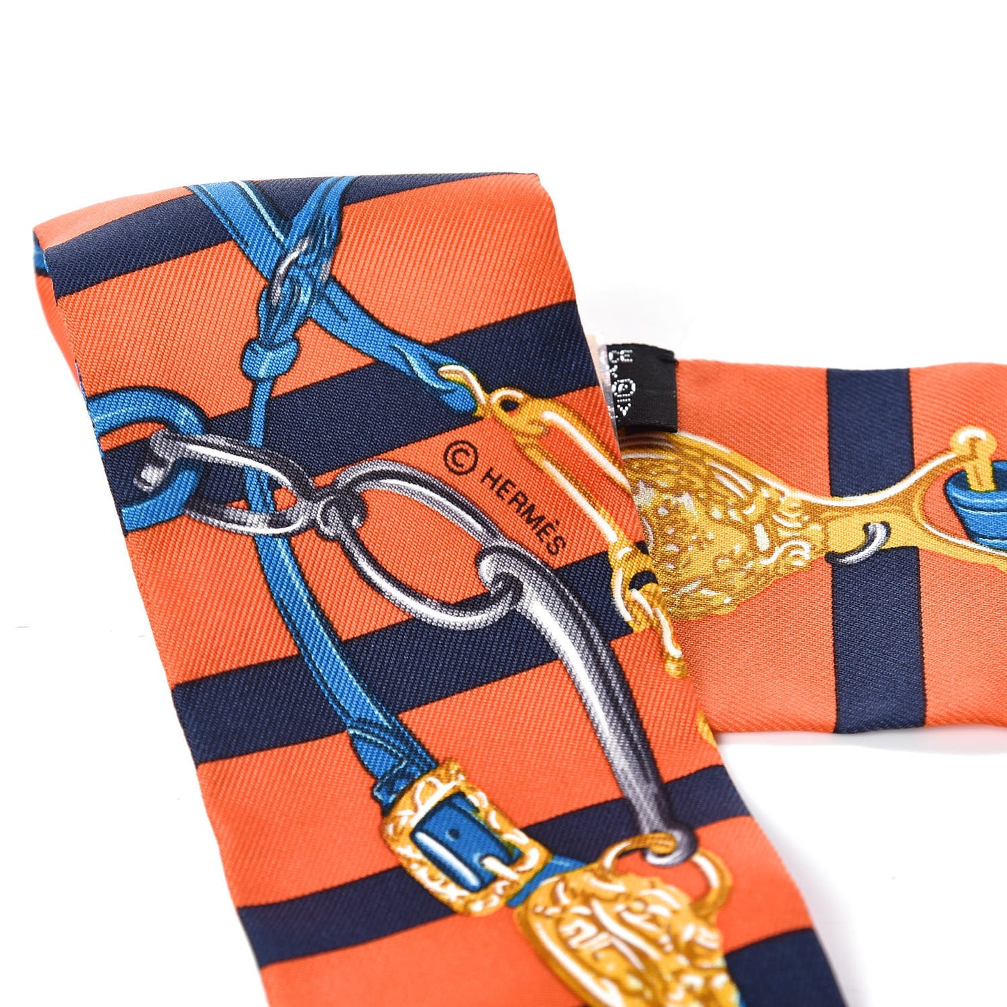 Silk Brides de Gala Bayaderes Twilly Vermillon Marine Royal