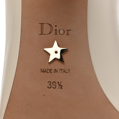 Christian Dior Soft Calfskin Rhodes 80mm Ankle Boots 39.5 Off White 6 of 10