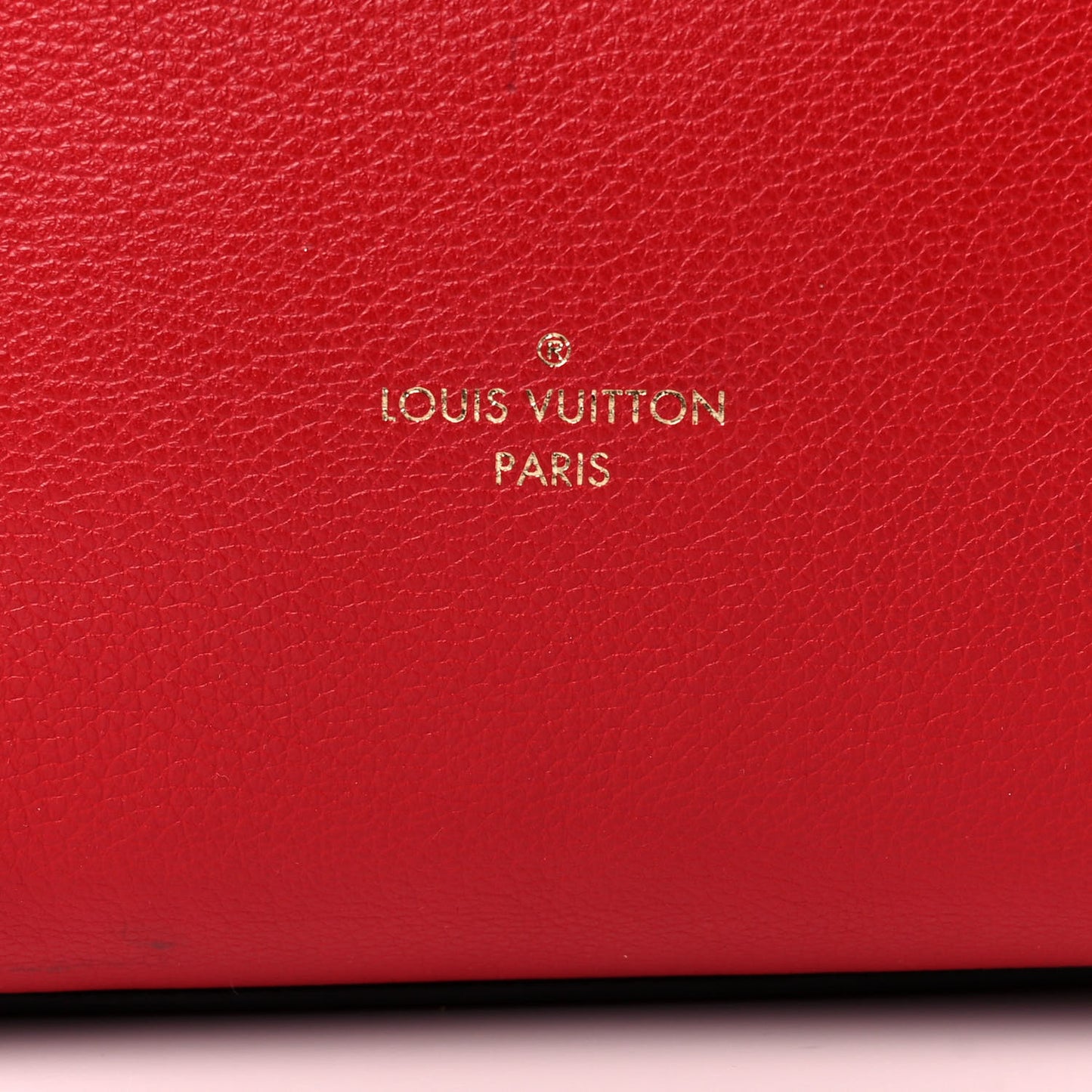 Calfskin Monogram Kimono Tote Cherry