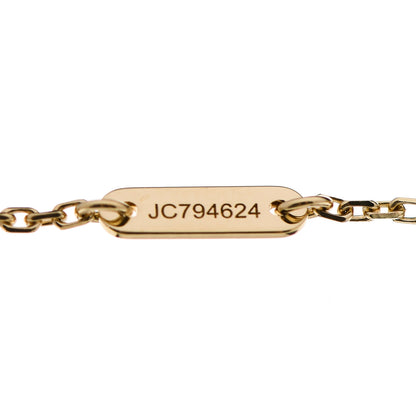 Van Cleef & Arpels 18K Yellow Gold Diamond Mini Frivole Bracelet 5 of 6