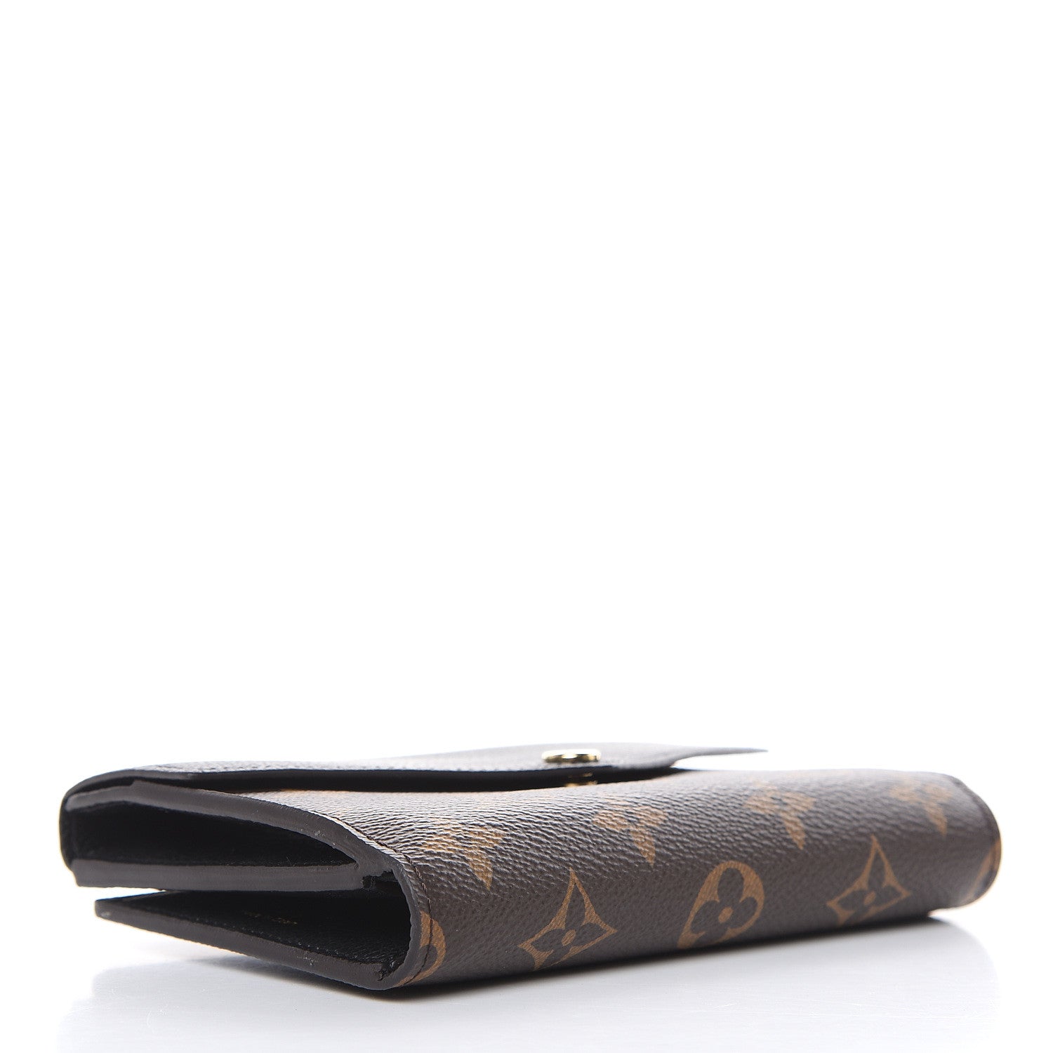 Louis Vuitton Monogram Pallas Compact Wallet Black 4 of 7