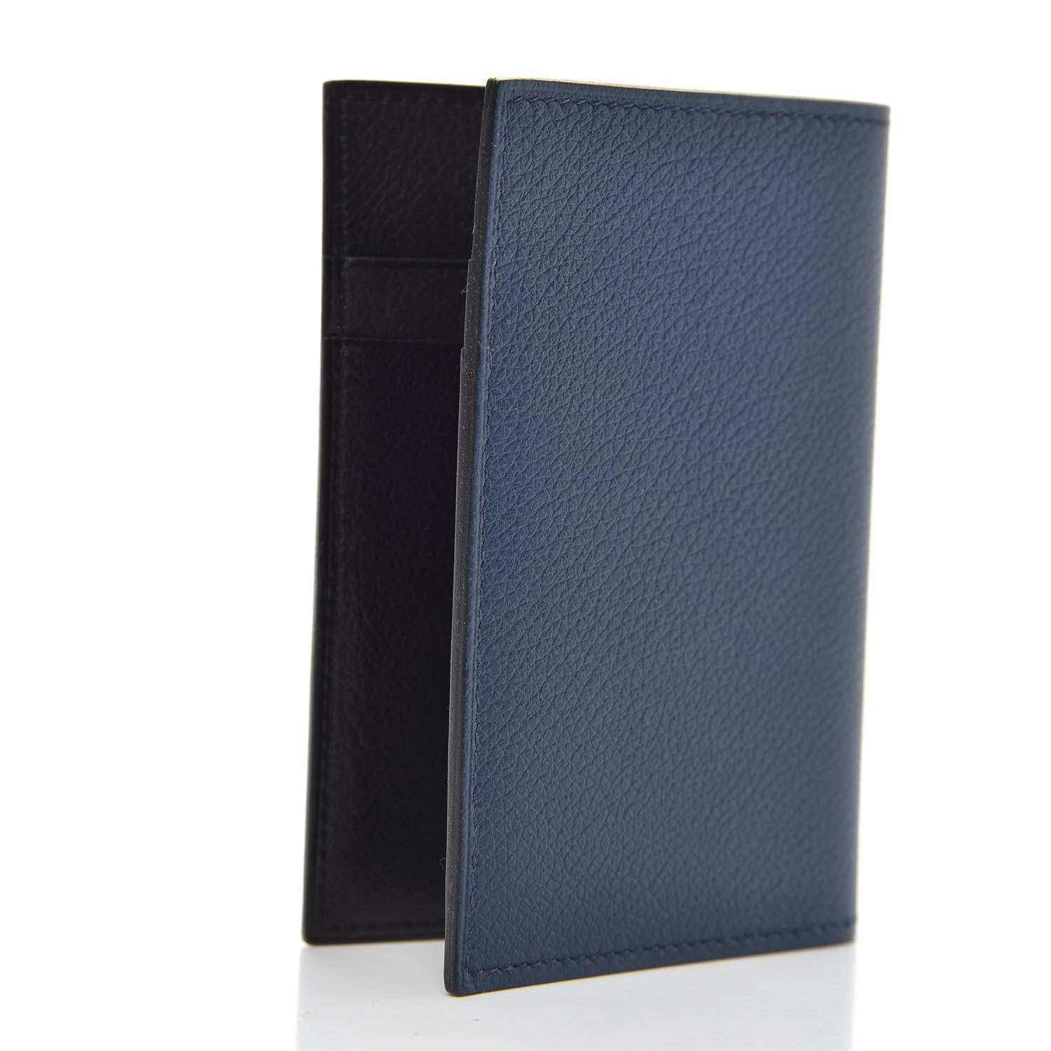 Hermes Evercolor MC2 Euclide 4CC Jungle Card Holder Bleu De Malte Bleu Indigo 3 of 8