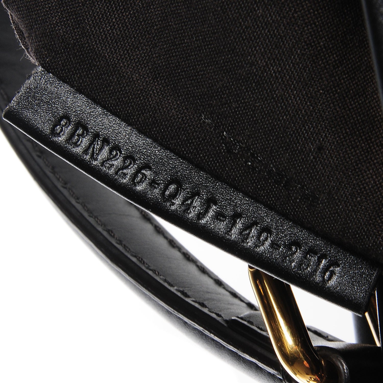 Fendi Vitello Morgan Fabric Jacquard Pequin Medium Peekaboo Iconic Satchel Black Tobacco 6 of 11