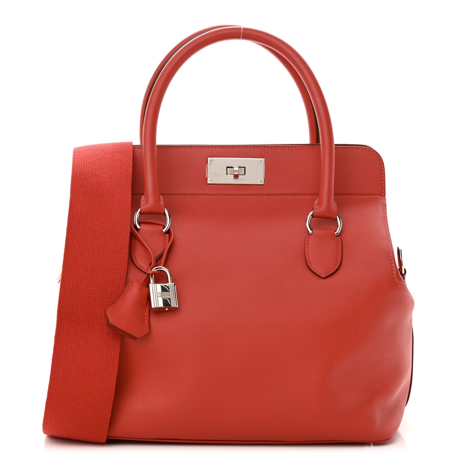 Hermes Swift Toolbox 26 Rouge Vif 1 of 10