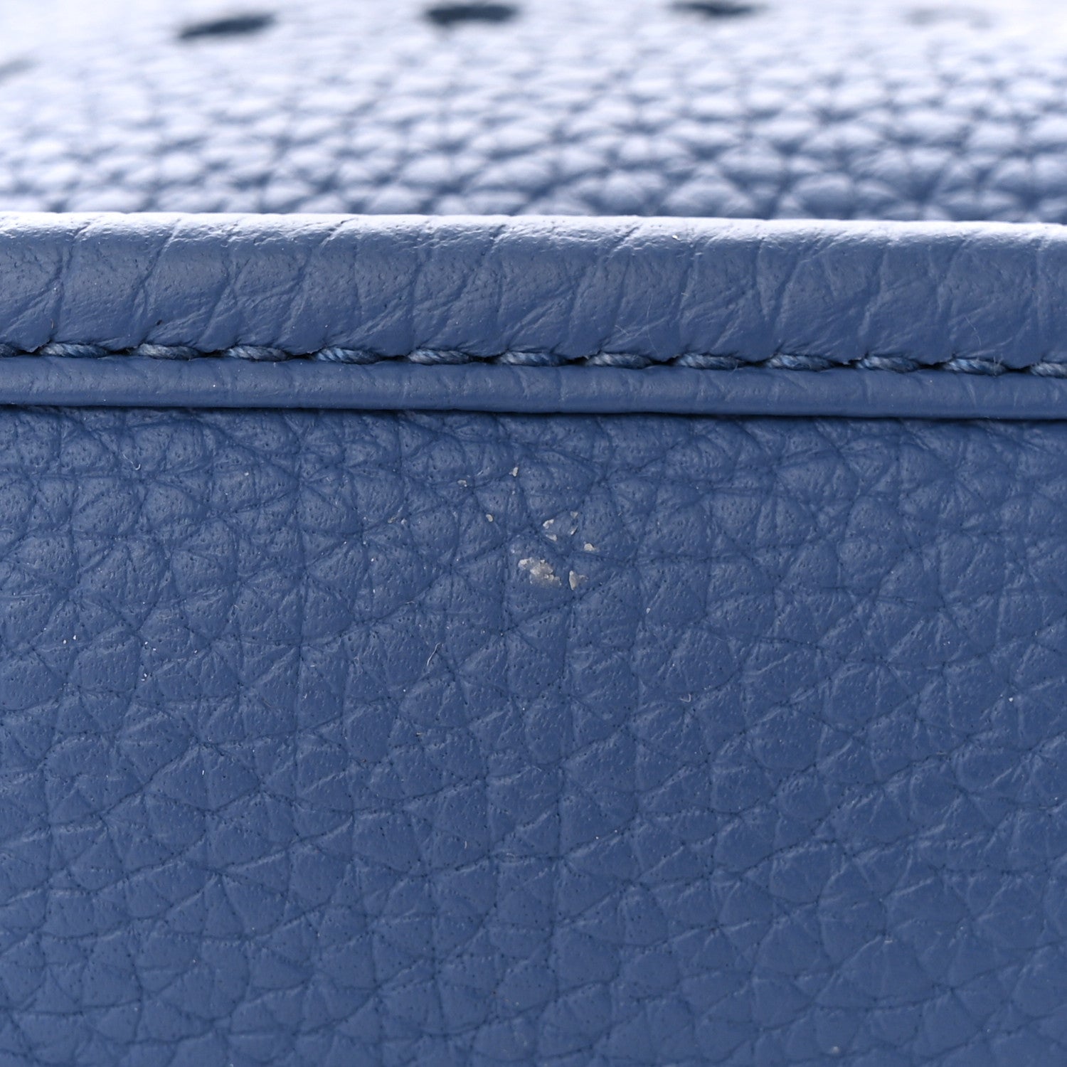 Hermes Taurillon Clemence Evelyne III PM Bleu Brighton 12 of 12