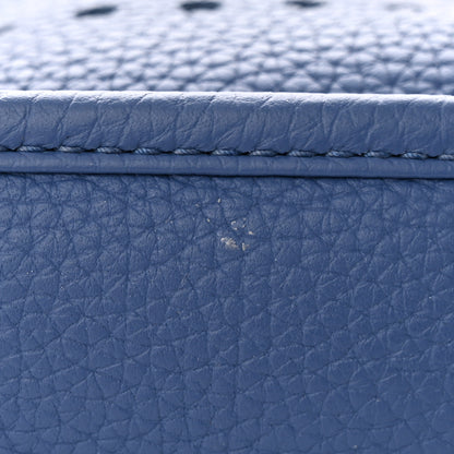Hermes Taurillon Clemence Evelyne III PM Bleu Brighton 12 of 12