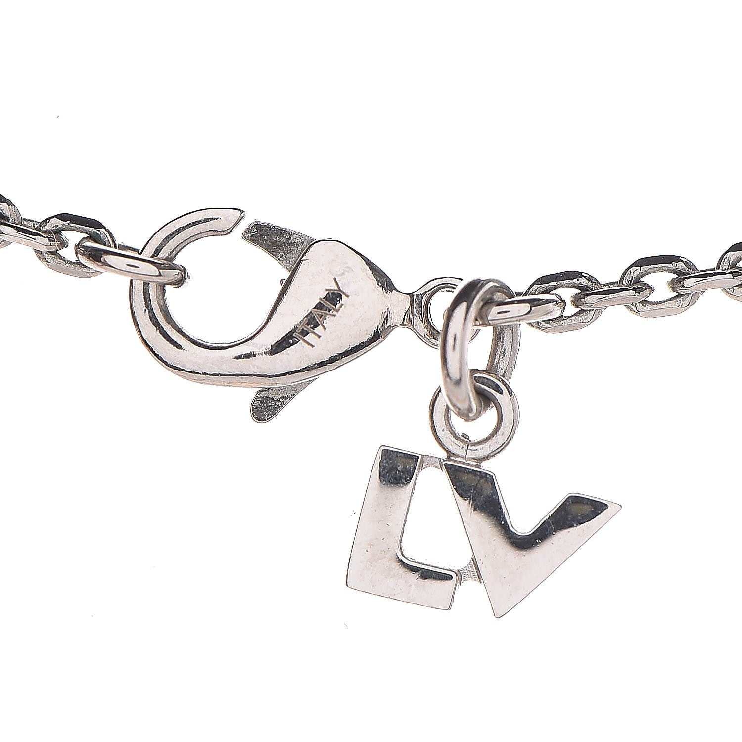 Louis Vuitton Swarovski Crystal Tiered Spiky Valentine Necklace Gold 14 of 17