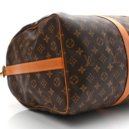 Louis Vuitton Monogram Keepall Bandouliere 50 8 of 17