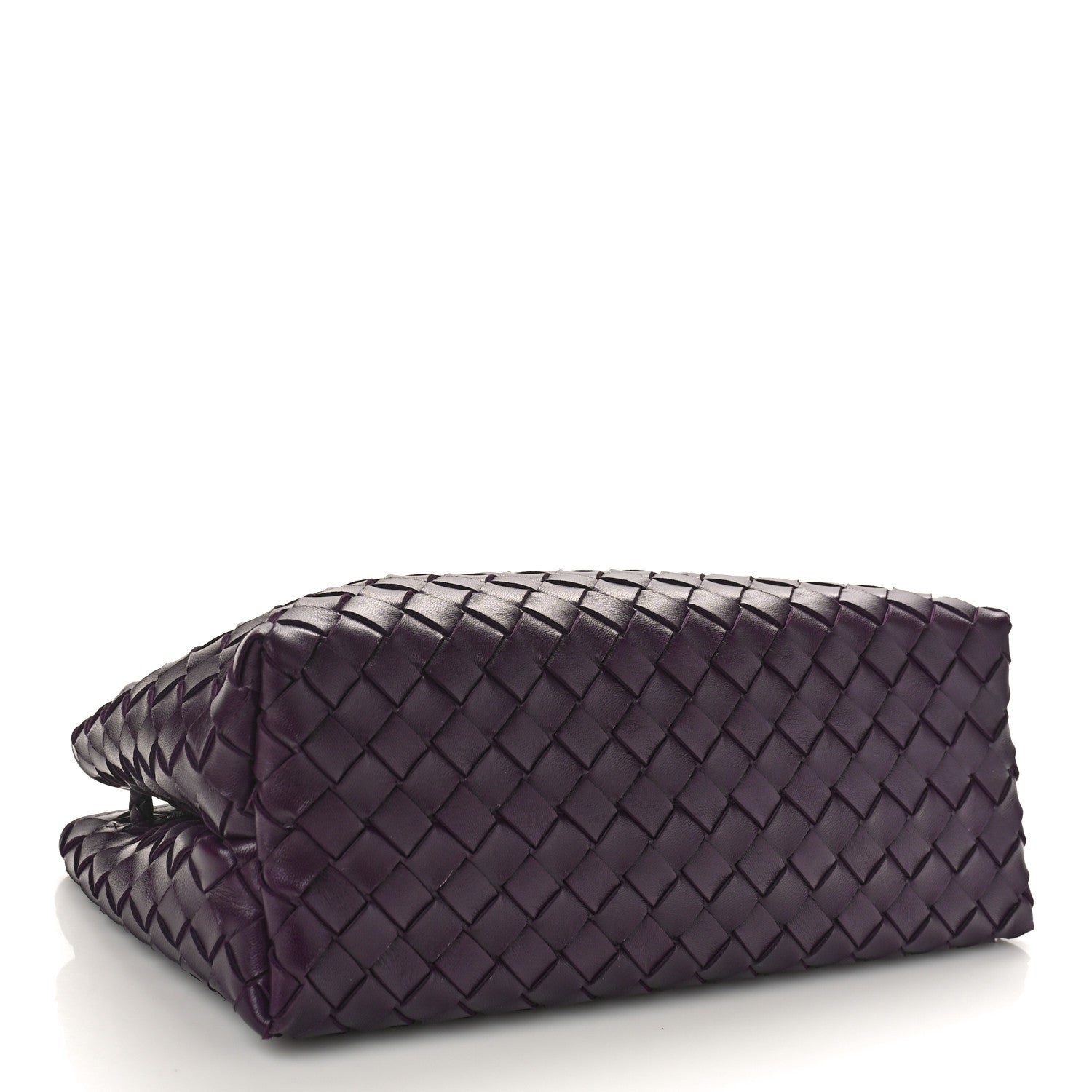 Bottega Veneta Nappa Intrecciato Small East West Andiamo Shoulder Bag Dark Mystic 4 of 10