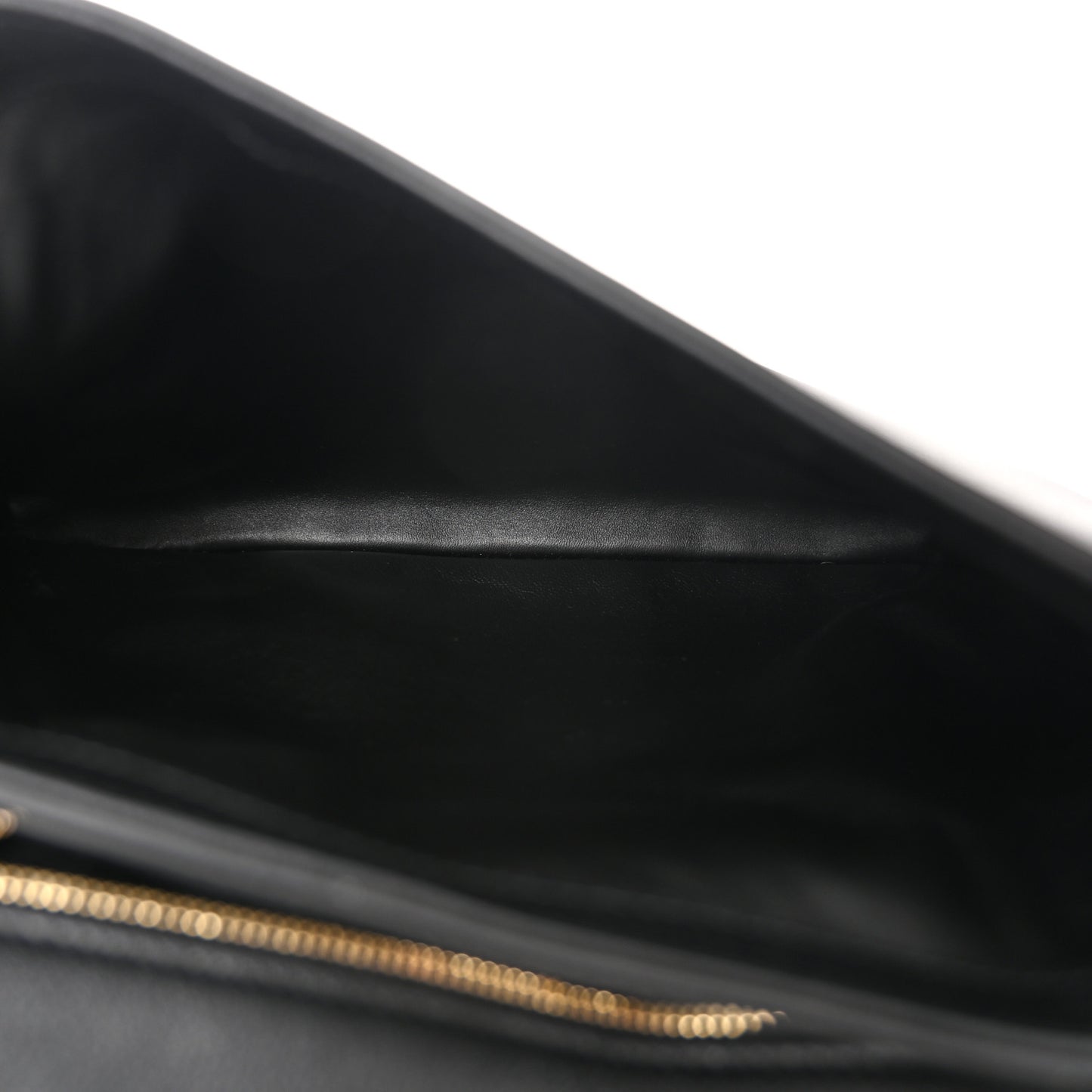 Roxy Calfskin Web Medium Studded Blondie Shoulder Flap Bag Black