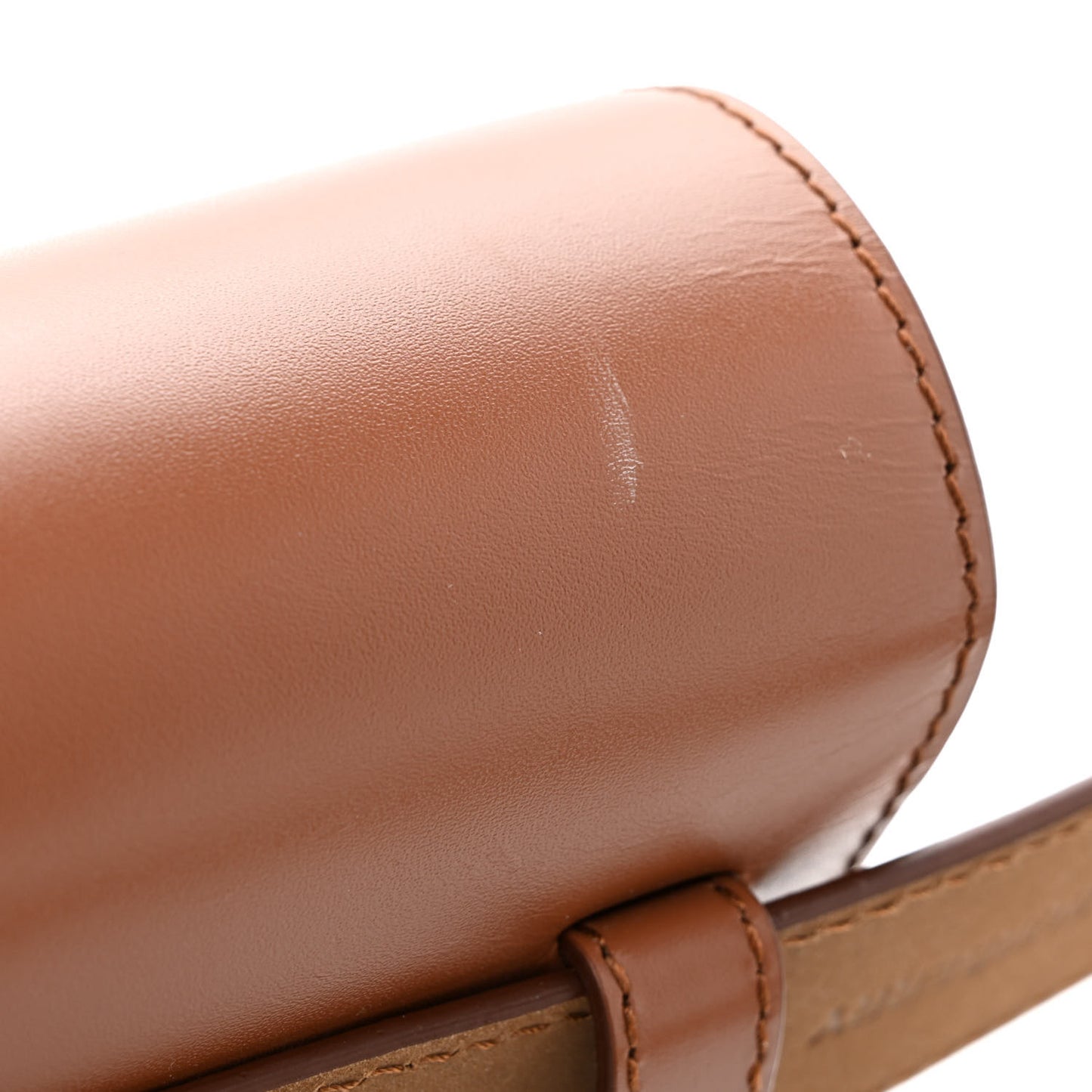 Calfskin TB Bum Bag Brown
