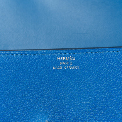 Hermes Evercolor 2002 Wallet Bleu Zellige 6 of 8