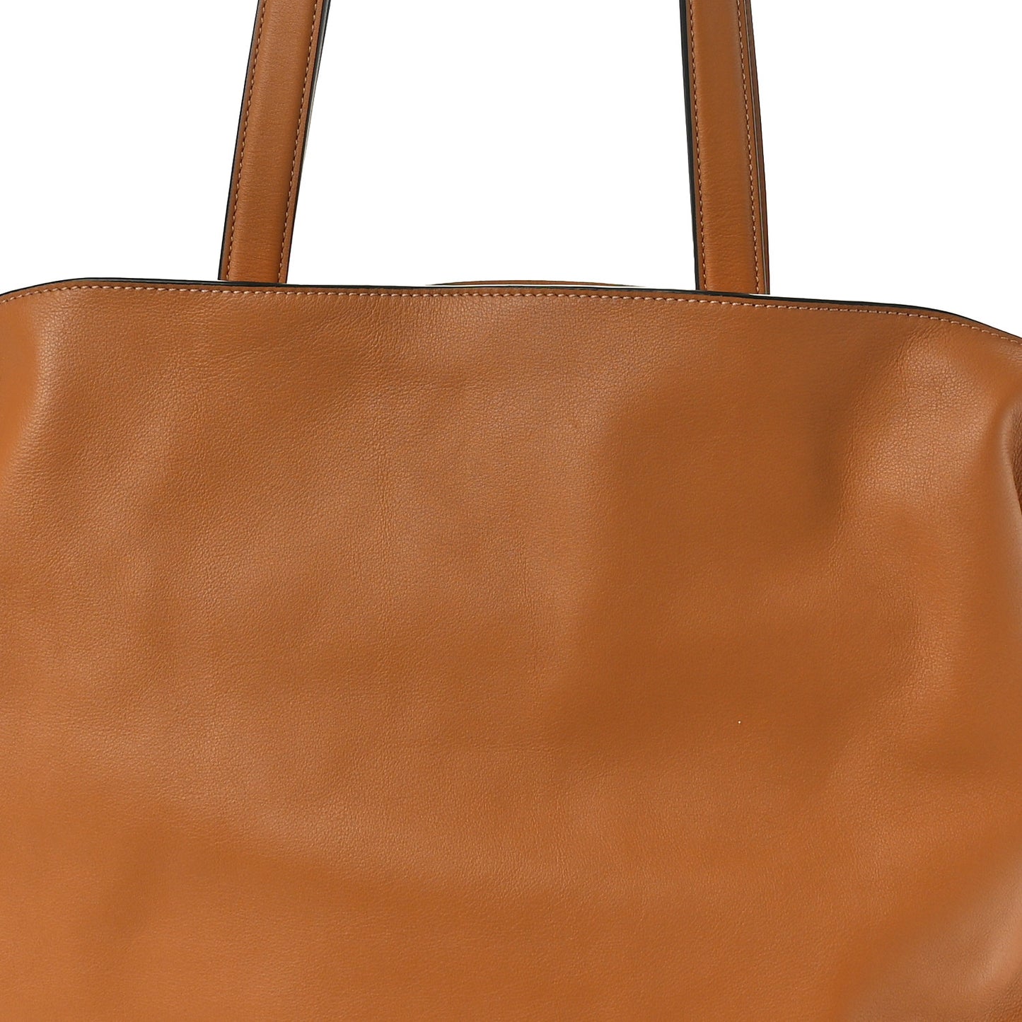 Calfskin Large Flamenco Knot Bag Warm Desert