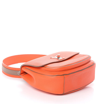 Louis Vuitton Taurillon Marceau Tangerine Taupe 3 of 8