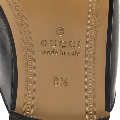 Gucci Calfskin Mens Princetown Slippers 8.5 Black 8 of 9