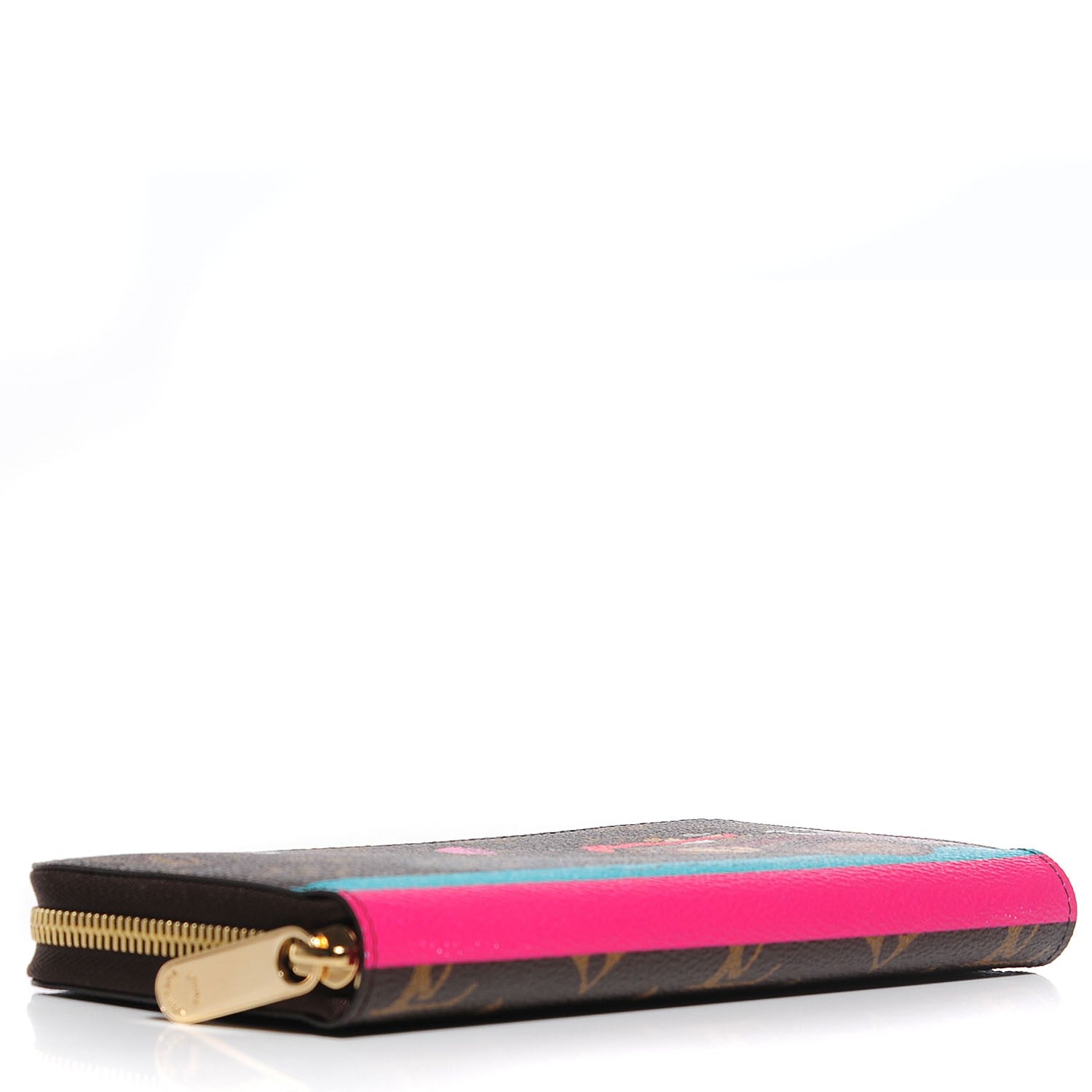 Louis Vuitton Monogram 2015 Christmas Animation Zippy Wallet Hibiscus 4 of 8