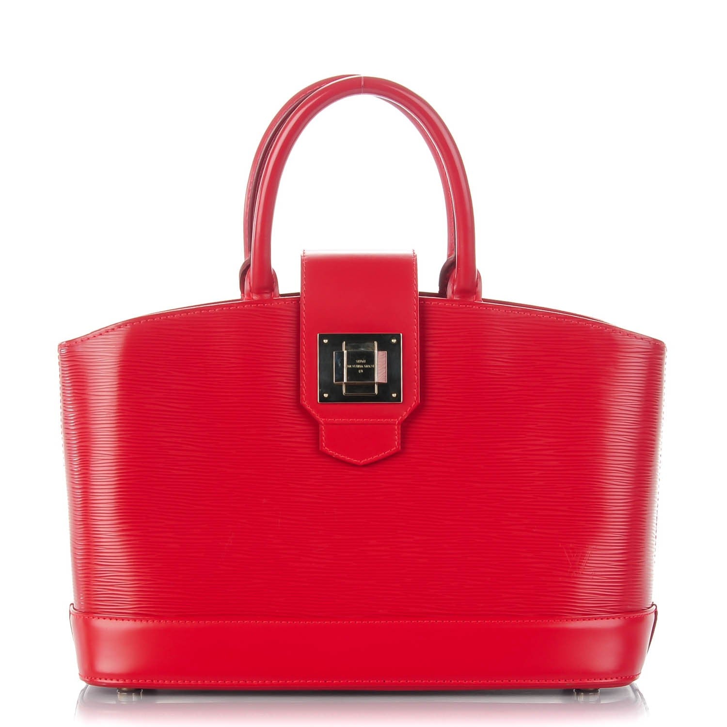 Louis Vuitton Epi Mirabeau PM Carmine 1 of 7