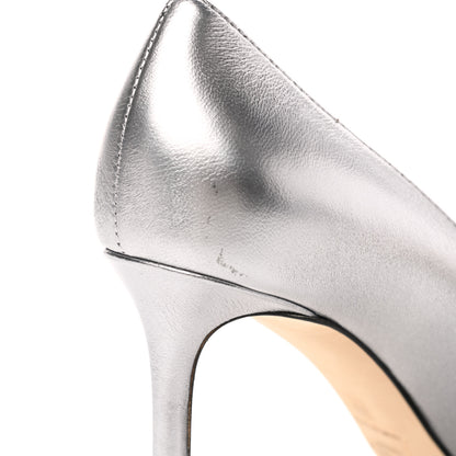 Jimmy Choo Romy 85 Pumps 38 Silver 8 of 10