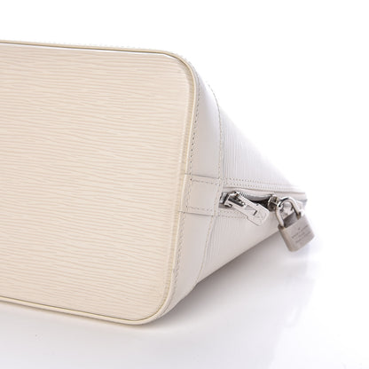 Louis Vuitton Epi Alma PM Ivory 9 of 10