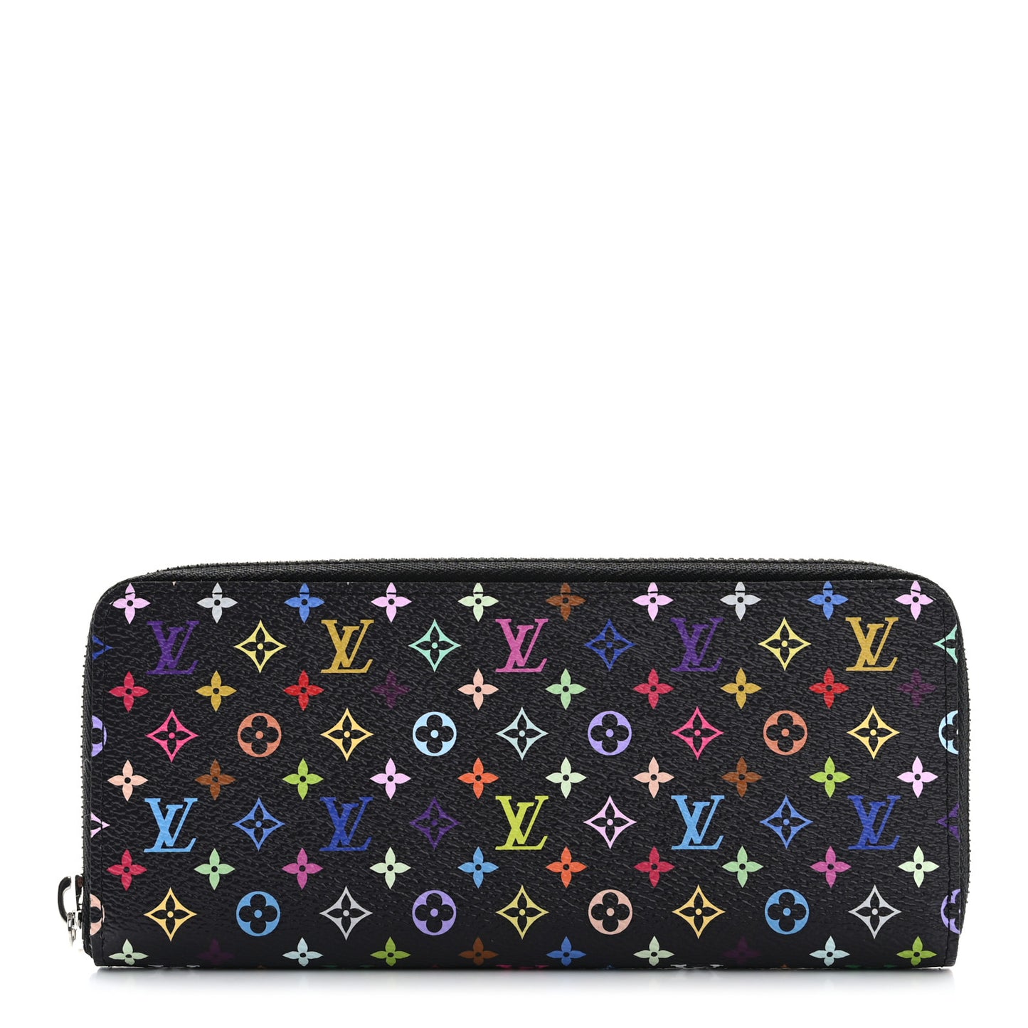 LV X TM Monogram Multicolor Clemence Wallet Black