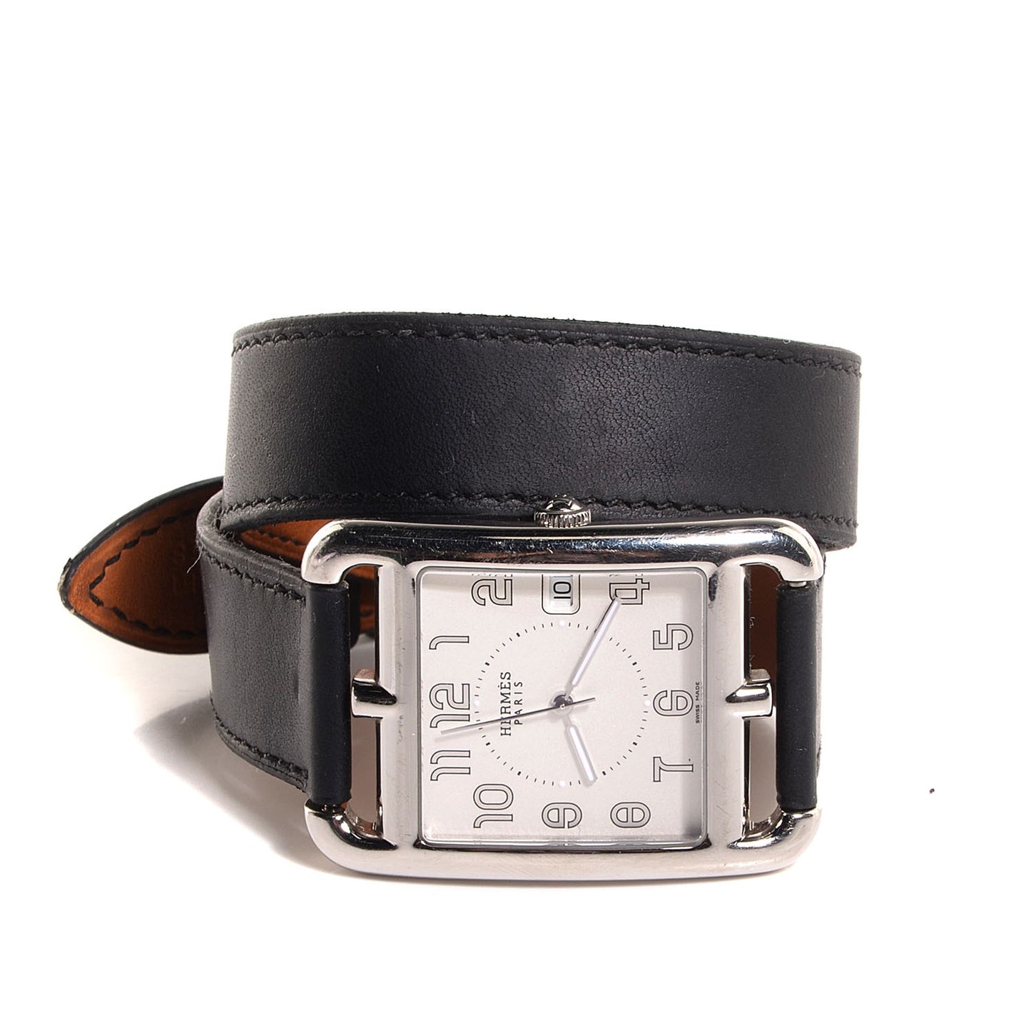 Stainless Steel Barenia 29mm Cape Cod Double Tour Quartz Watch Noir