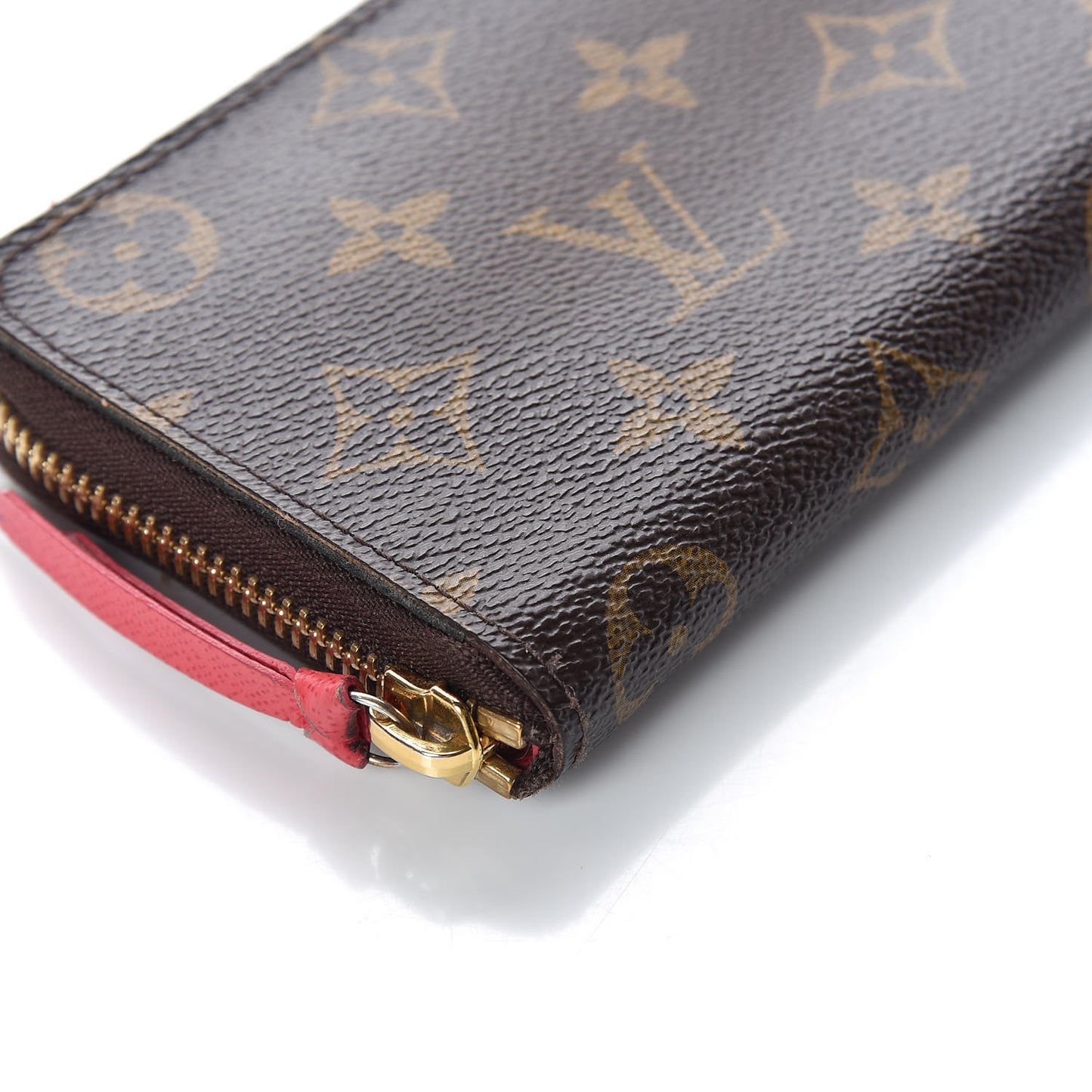 Monogram Clemence Wallet Hot Pink