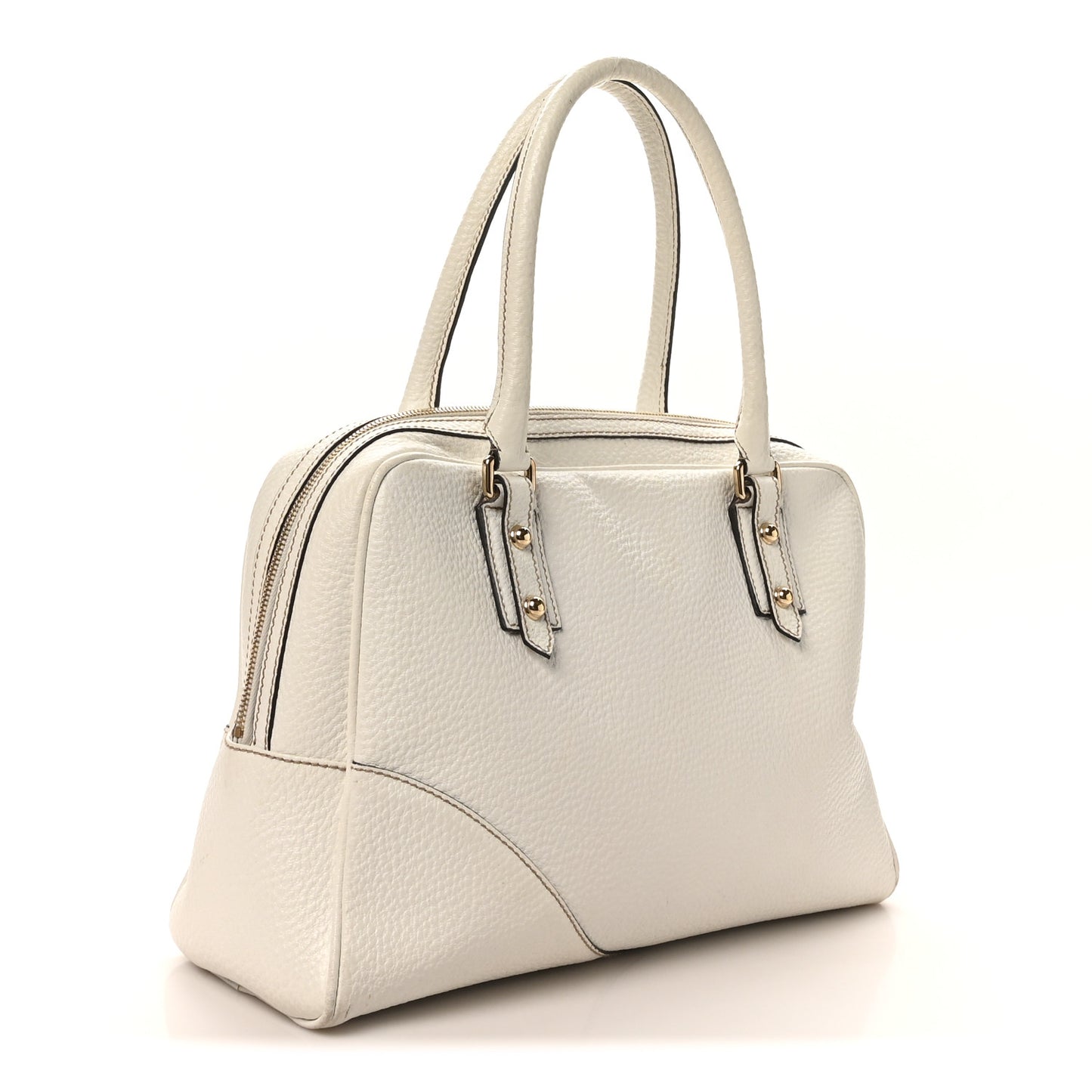 Calfskin Hasler Boston White