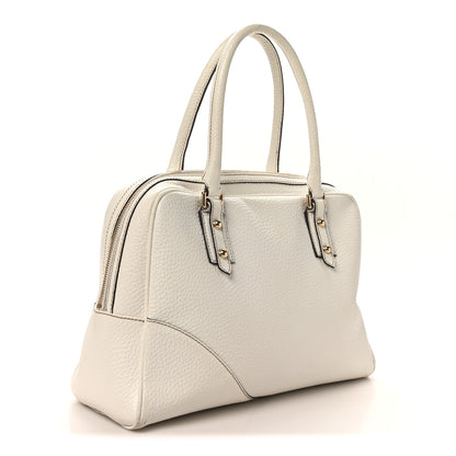 Gucci Calfskin Hasler Boston White 3 of 10