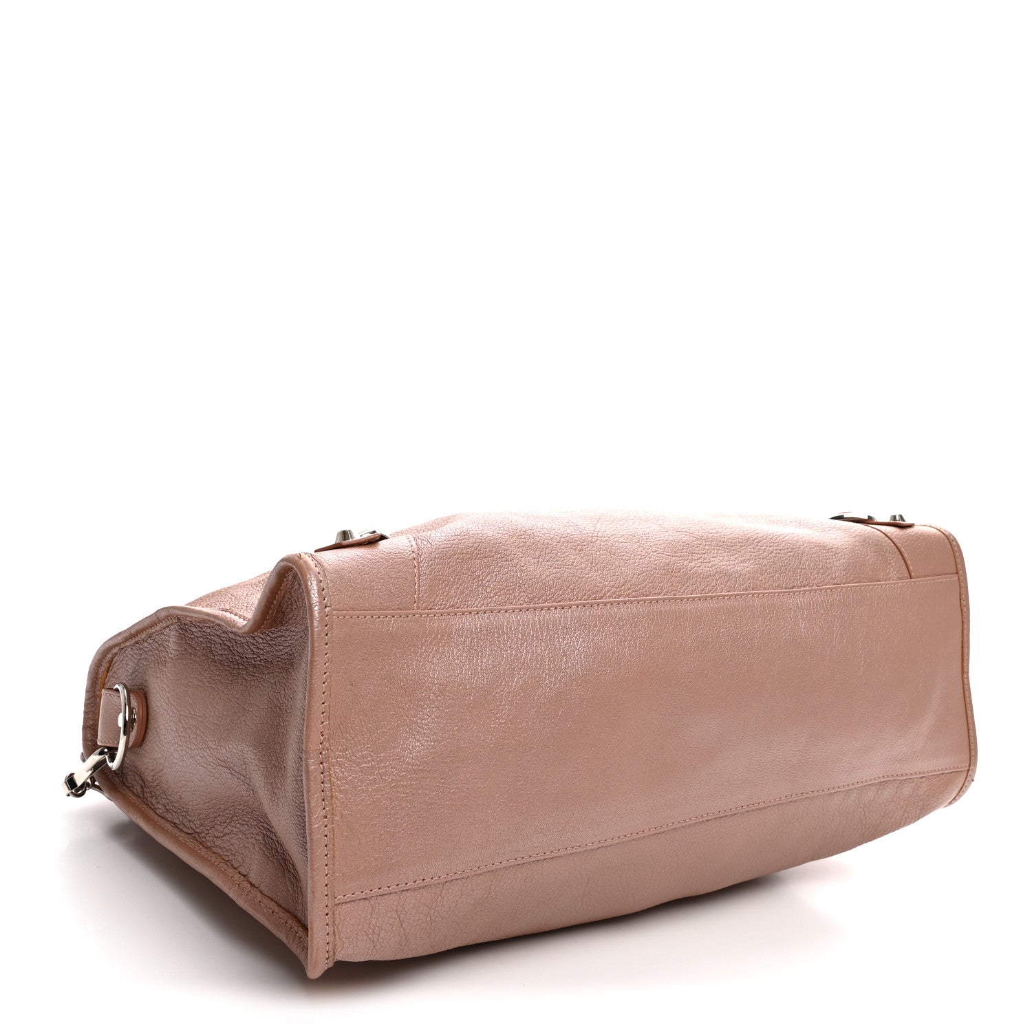 Balenciaga Pearlescent Goatskin Classic Palladium Hardware City Rose Rose Light 5 of 11