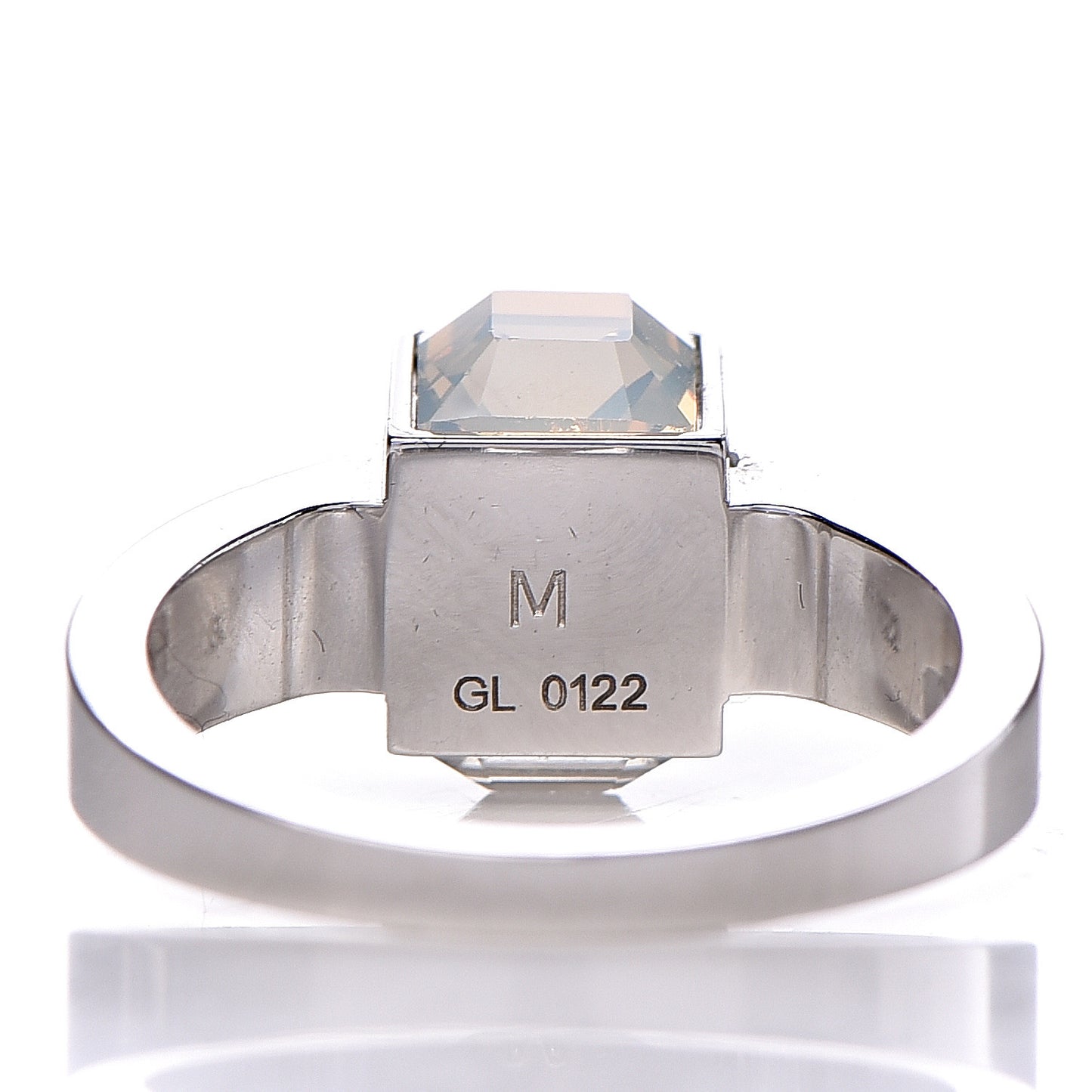 Gamble Ring Medium 5 Light Silver