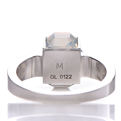 Louis Vuitton Gamble Ring Medium 5 Light Silver 5 of 5