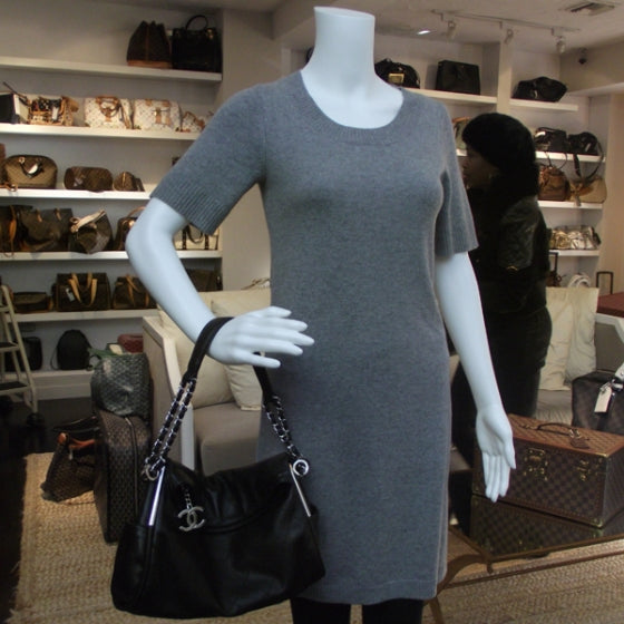 Lambskin Ultimate Soft Tote Black