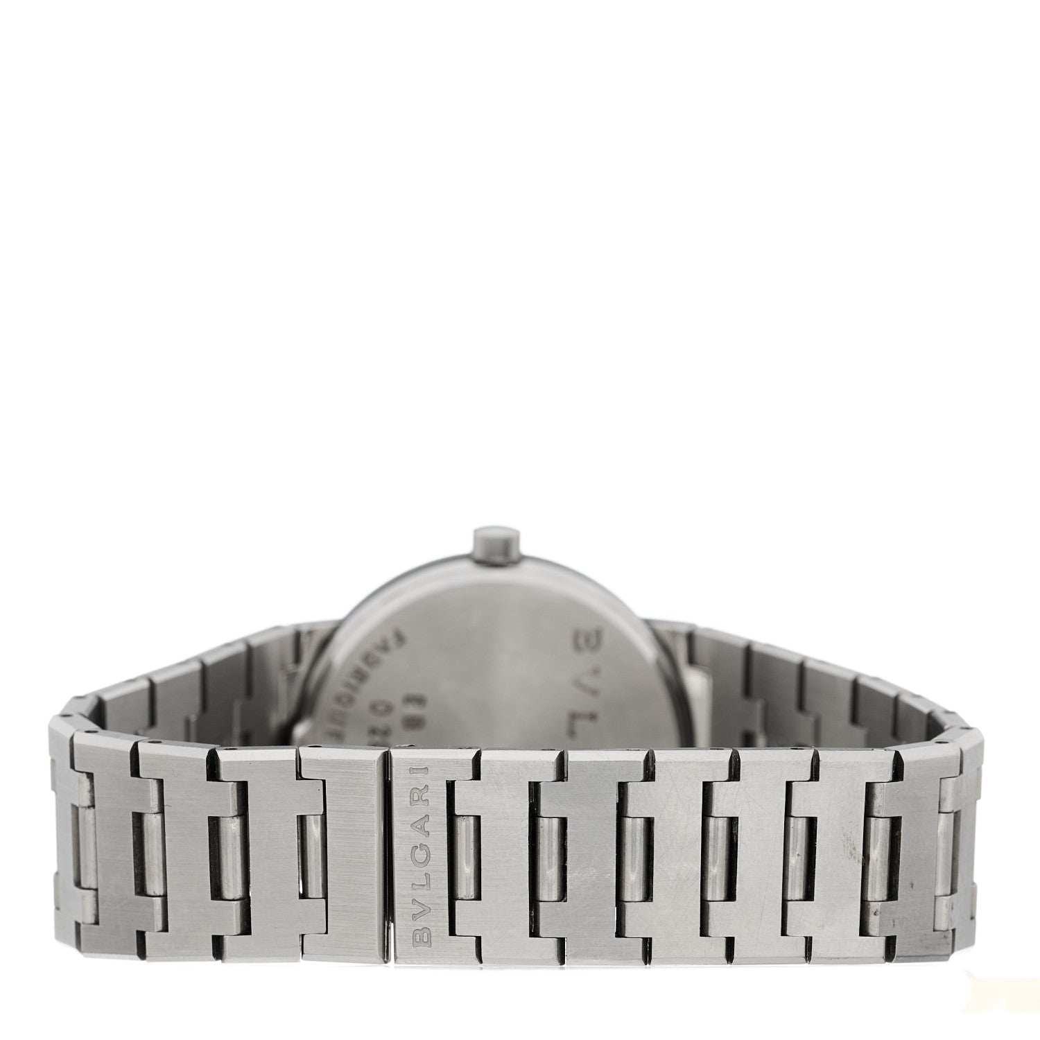 Bulgari Stainless Steel 30mm Quartz Watch Black 3 of 4
