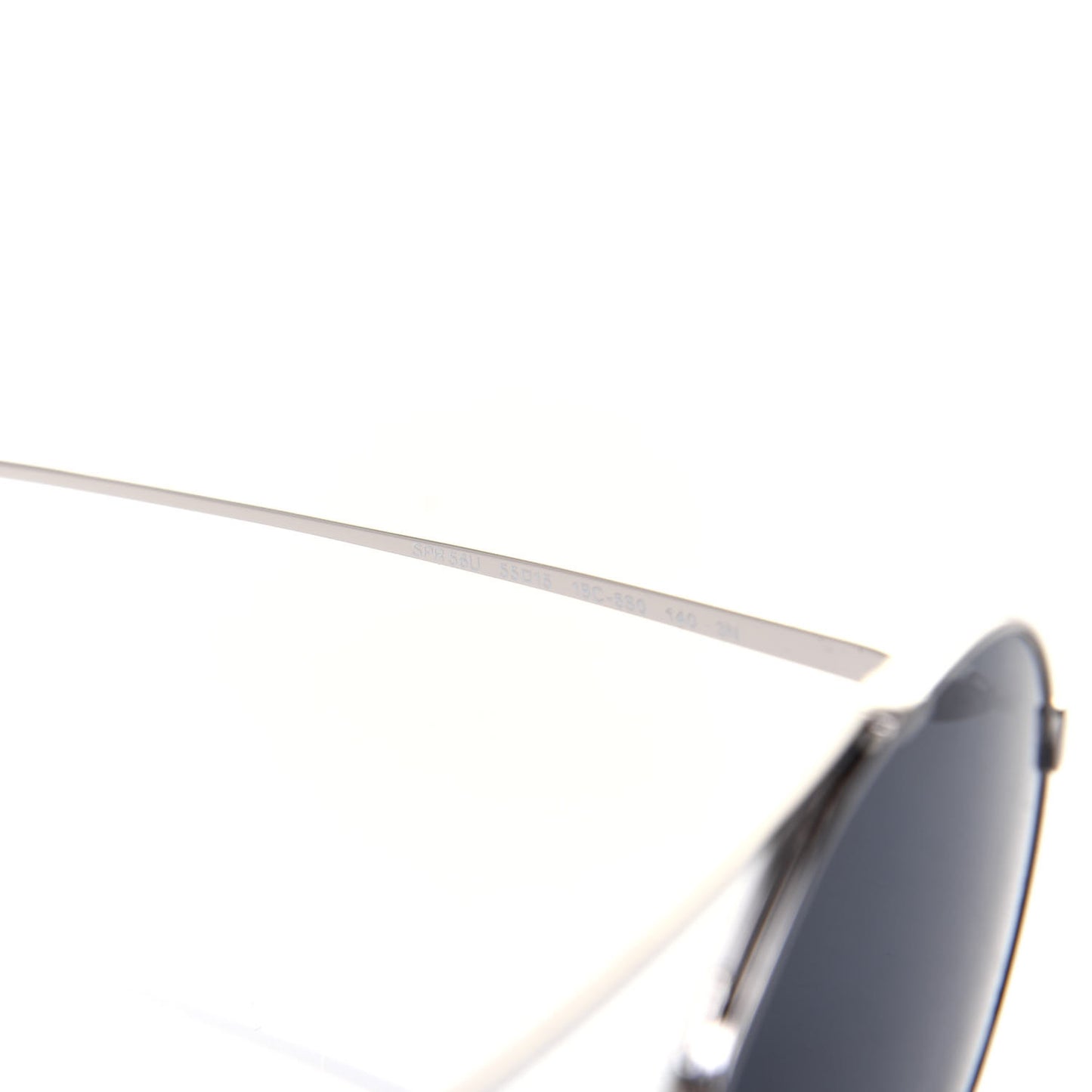 Round Sunglasses SPR 56N Silver