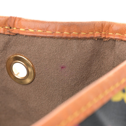 Louis Vuitton Monogram Multicolor Petit Noe Black 10 of 12