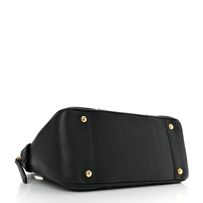 Burberry Derby Calfskin Medium Milverton Satchel Black 5 of 15