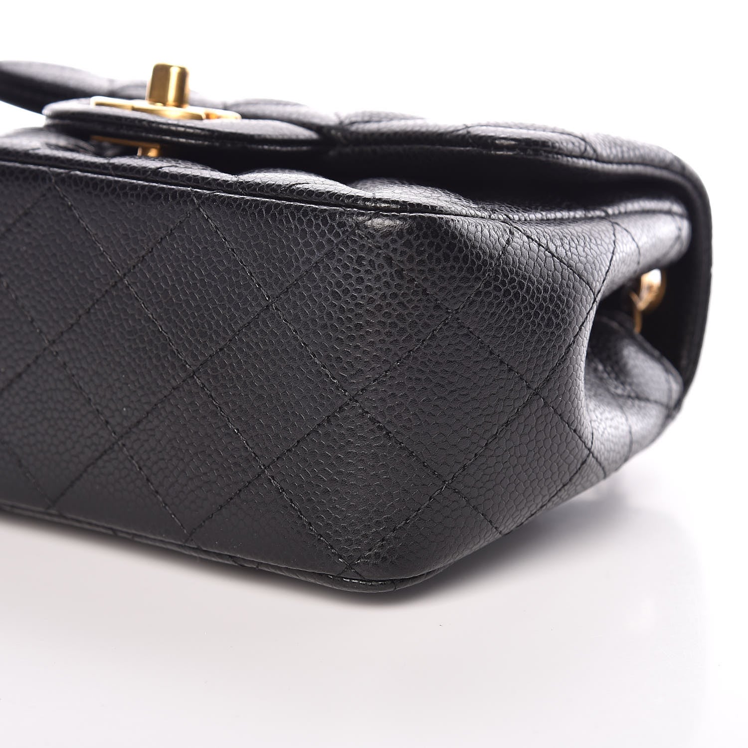 Chanel Caviar Quilted Mini Square Flap Black 6 of 10