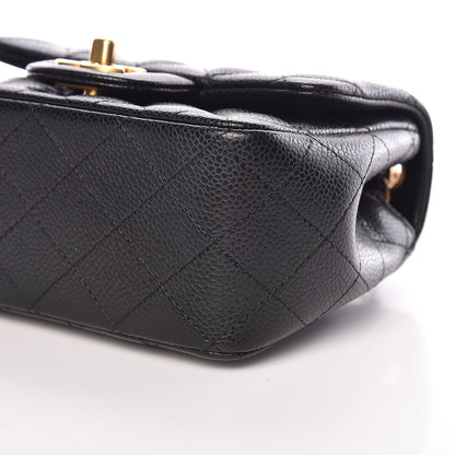 Chanel Caviar Quilted Mini Square Flap Black 6 of 10