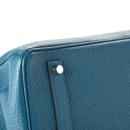 Hermes Togo Birkin 35 Bleu De Galice 38 of 38