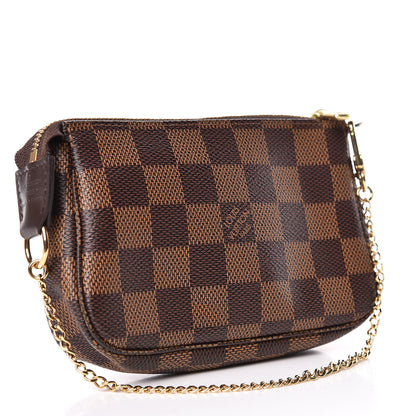 Louis Vuitton Damier Ebene Mini Pochette Accessories 3 of 7