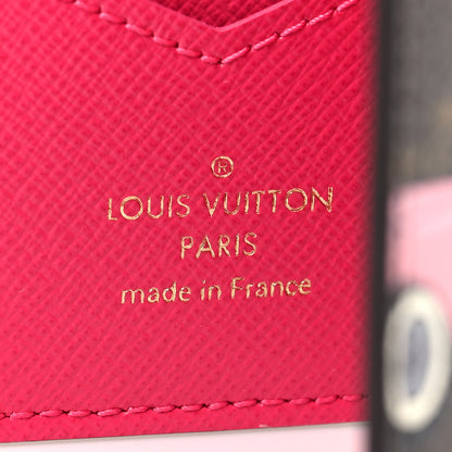 Louis Vuitton Monogram 2021 Christmas Animation Hollywood Passport Cover Fuchsia 6 of 6