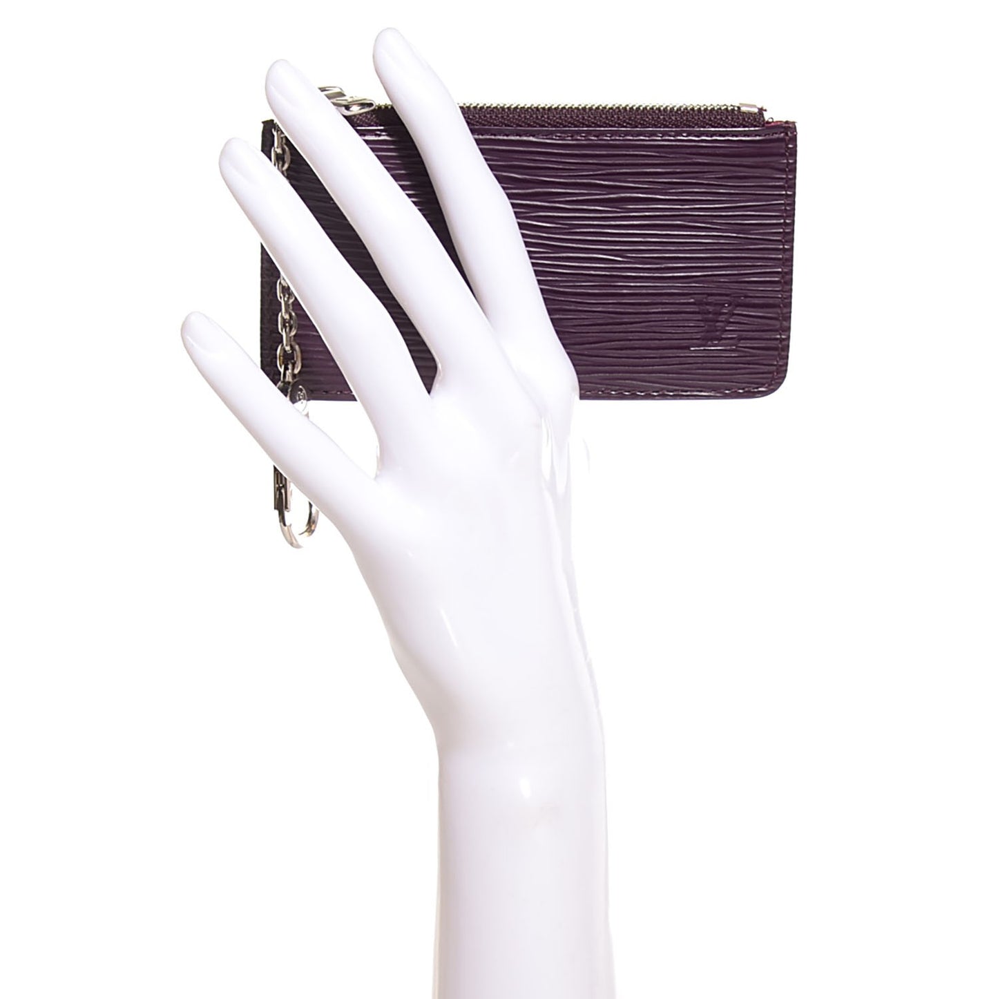 Epi Key Pouch Cassis
