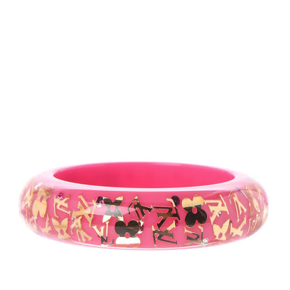 Louis Vuitton Resin Swarovski Medium Inclusion Bracelet GM Rose Pop 3 of 4