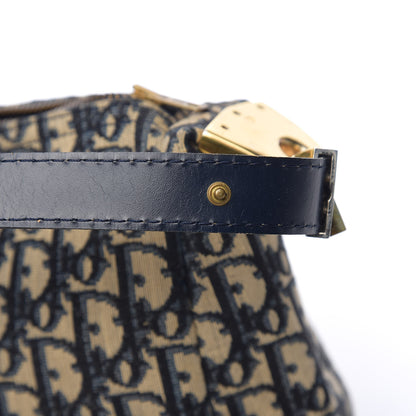 Christian Dior Monogram Shoulder Bag Navy Blue 19 of 19
