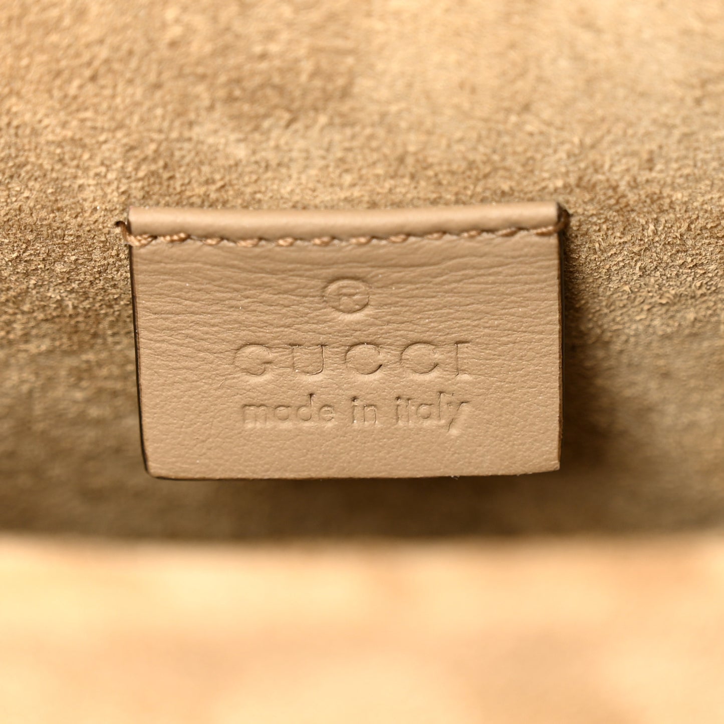 GG Supreme Monogram Mini Dionysus Shoulder Bag Taupe