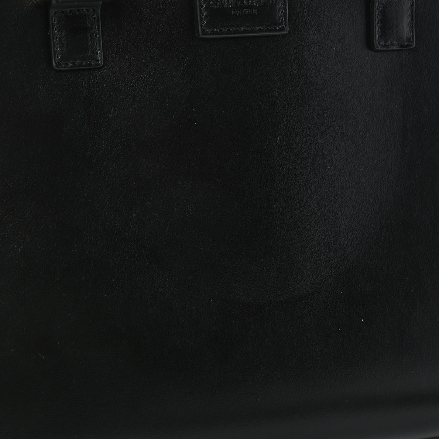 Smooth Calfskin Small Monogram Cabas Black