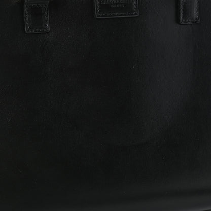 Saint Laurent Smooth Calfskin Small Monogram Cabas Black 7 of 7